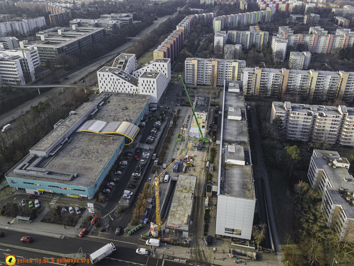 21.12.2021 - Baustelle Montessori Schule im Plettzentrum