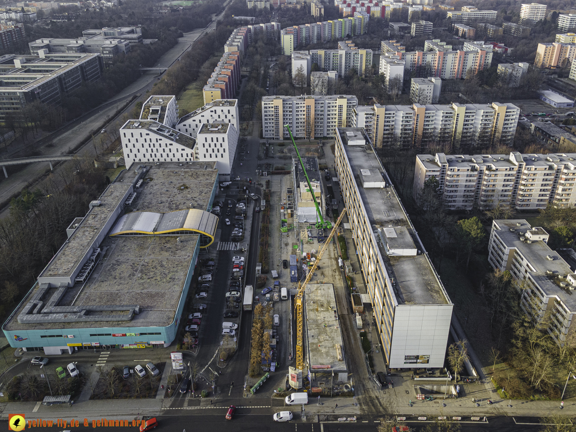 21.12.2021 - Baustelle Montessori Schule im Plettzentrum