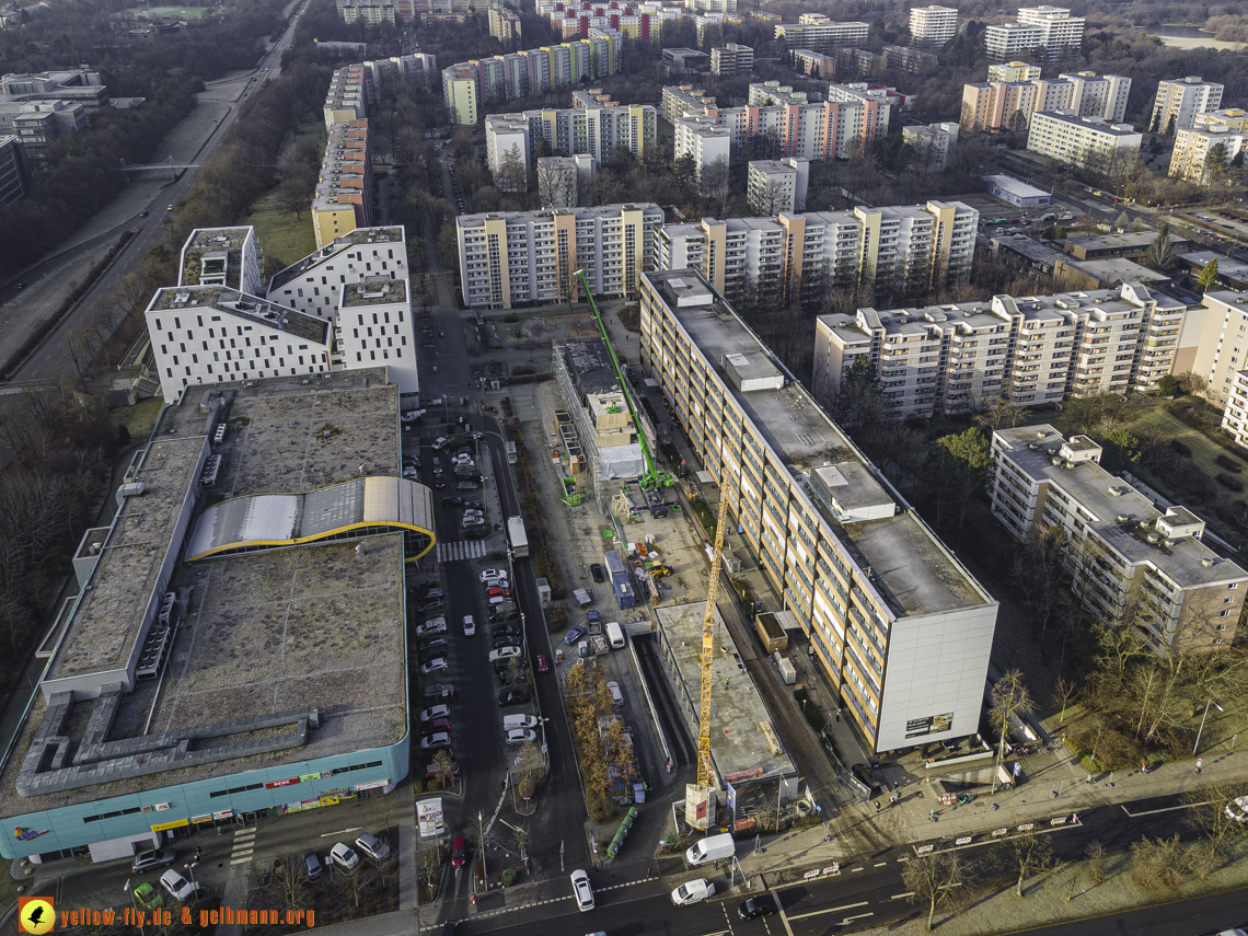 21.12.2021 - Baustelle Montessori Schule im Plettzentrum