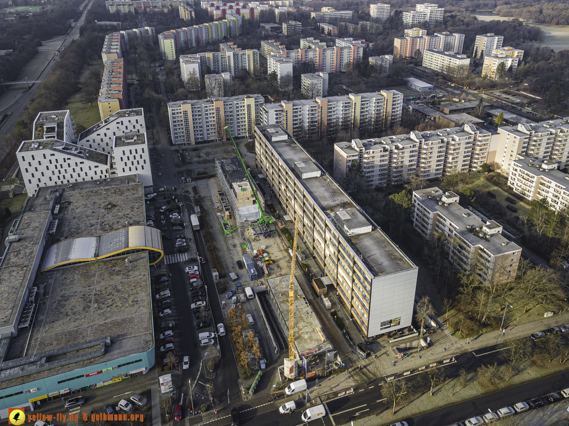 21.12.2021 - Baustelle Montessori Schule im Plettzentrum