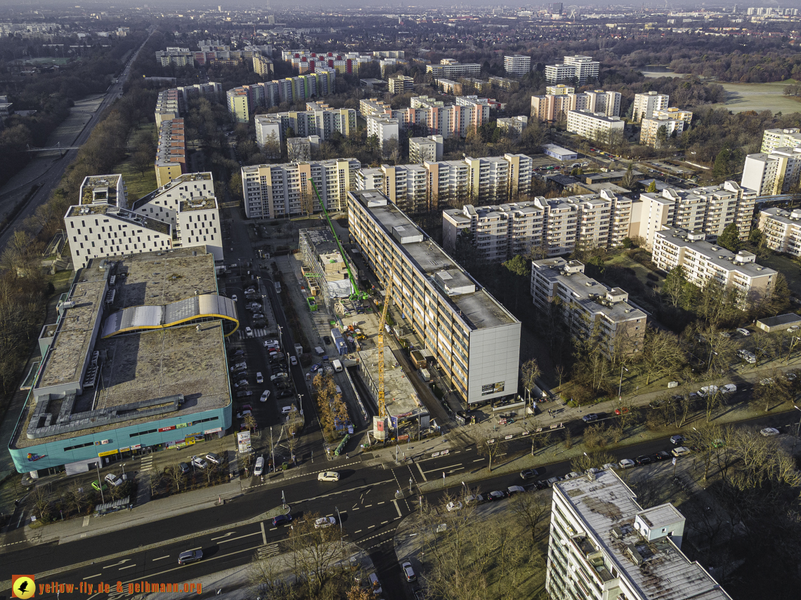 21.12.2021 - Baustelle Montessori Schule im Plettzentrum