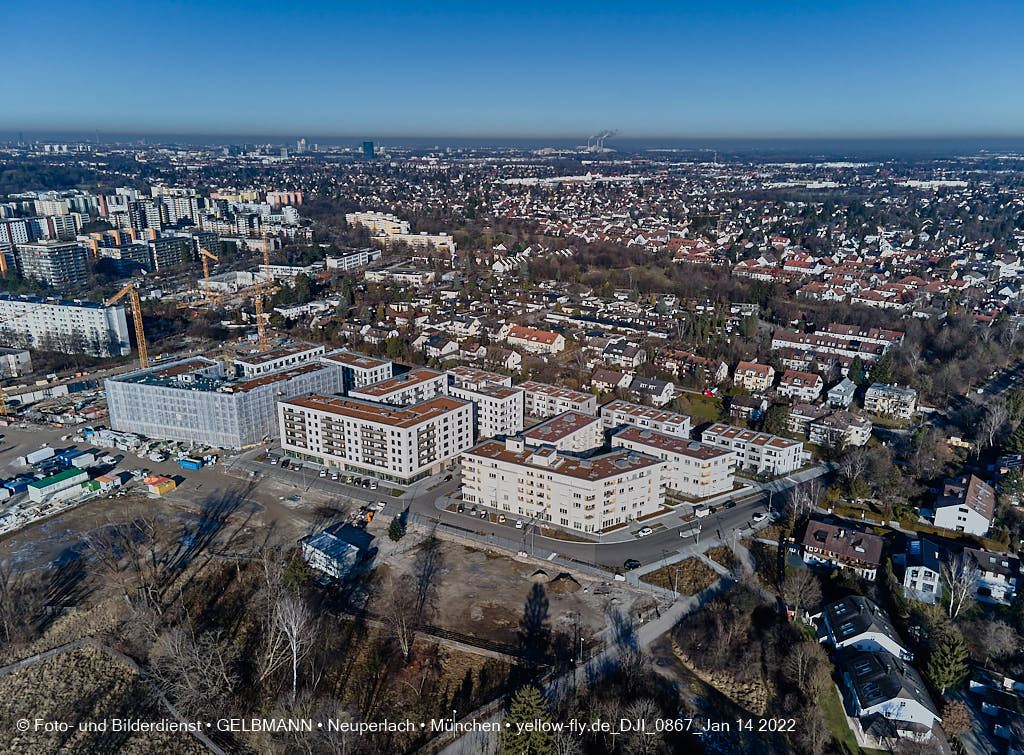14.01.2022 - Baustelle Alexisquartier nach der Weihnachtspause