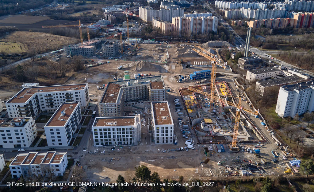 09.02.2022 - Baustelle Alexisquartier in Neuperlach