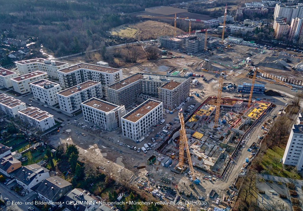 09.02.2022 - Baustelle Alexisquartier in Neuperlach