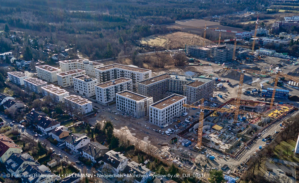 09.02.2022 - Baustelle Alexisquartier in Neuperlach