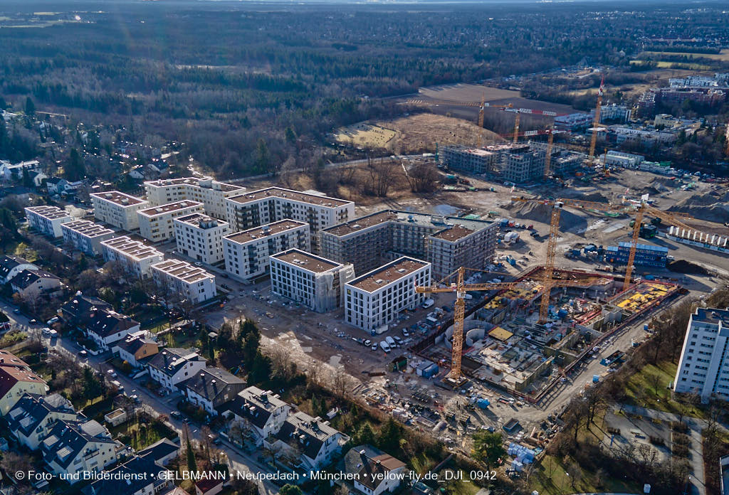 09.02.2022 - Baustelle Alexisquartier in Neuperlach