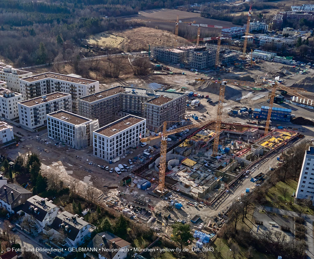 09.02.2022 - Baustelle Alexisquartier in Neuperlach