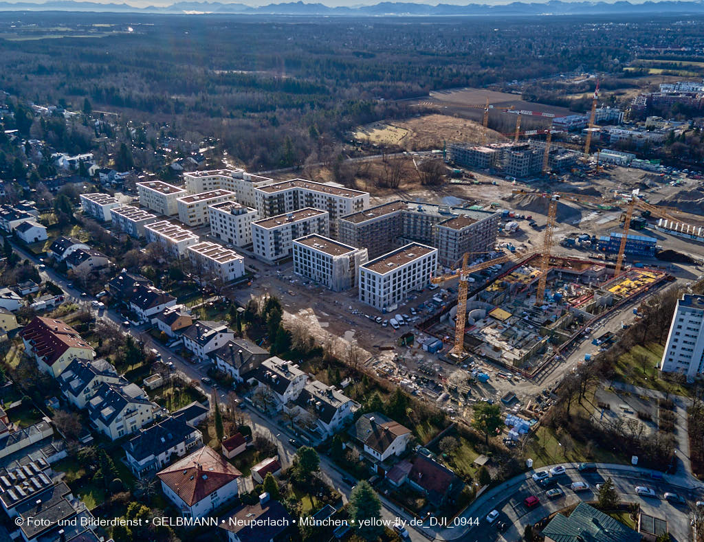09.02.2022 - Baustelle Alexisquartier in Neuperlach