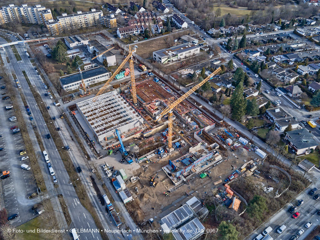 09.02.2022 - Baustelle Grundschule am Karl-Marx-Ring in Neuperlach