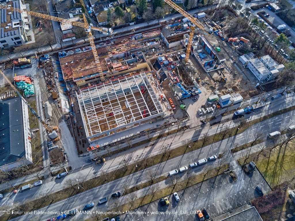 09.02.2022 - Baustelle Grundschule am Karl-Marx-Ring in Neuperlach