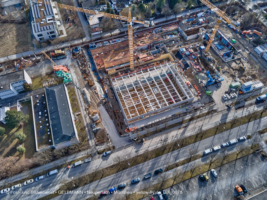 09.02.2022 - Baustelle Grundschule am Karl-Marx-Ring in Neuperlach