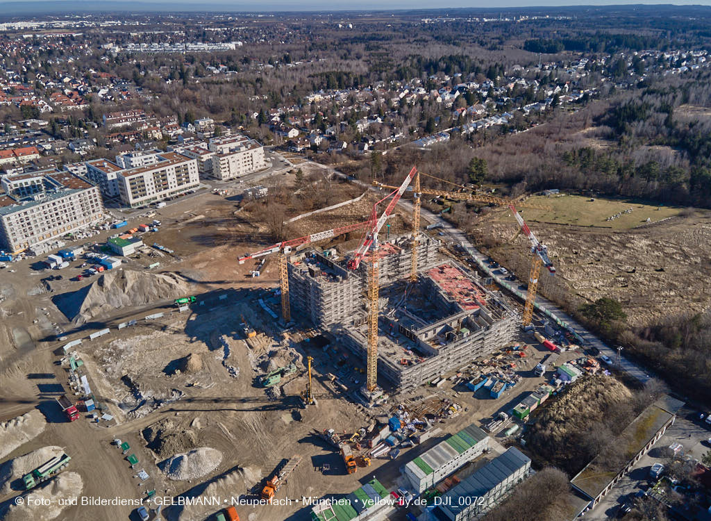09.02.2022 - Baustelle Pandionverde in Neuperlach