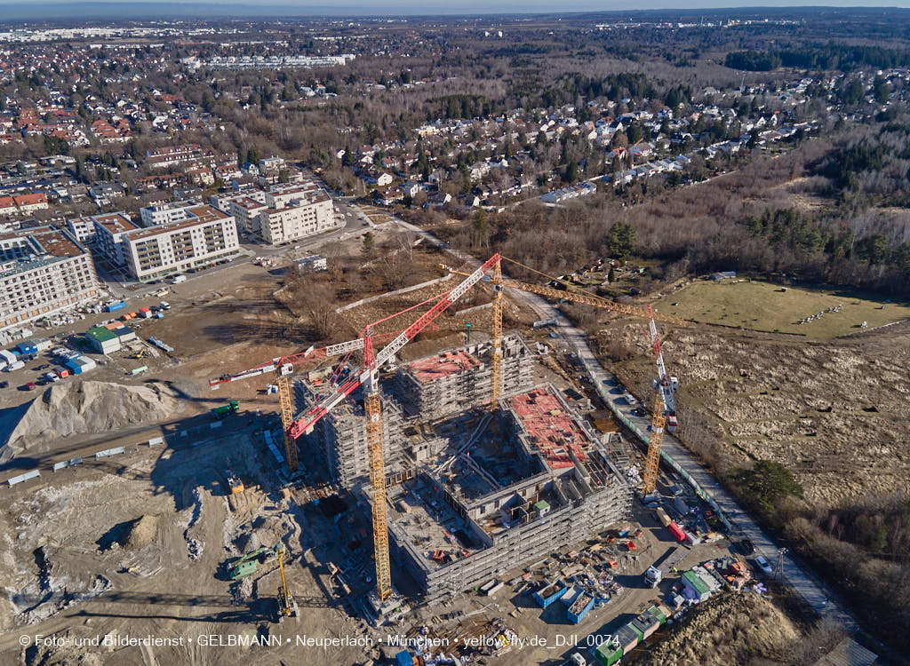 09.02.2022 - Baustelle Pandionverde in Neuperlach