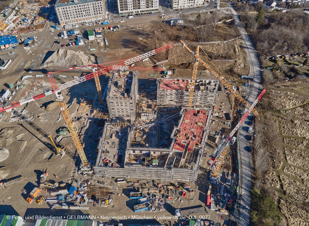 09.02.2022 - Baustelle Pandionverde in Neuperlach