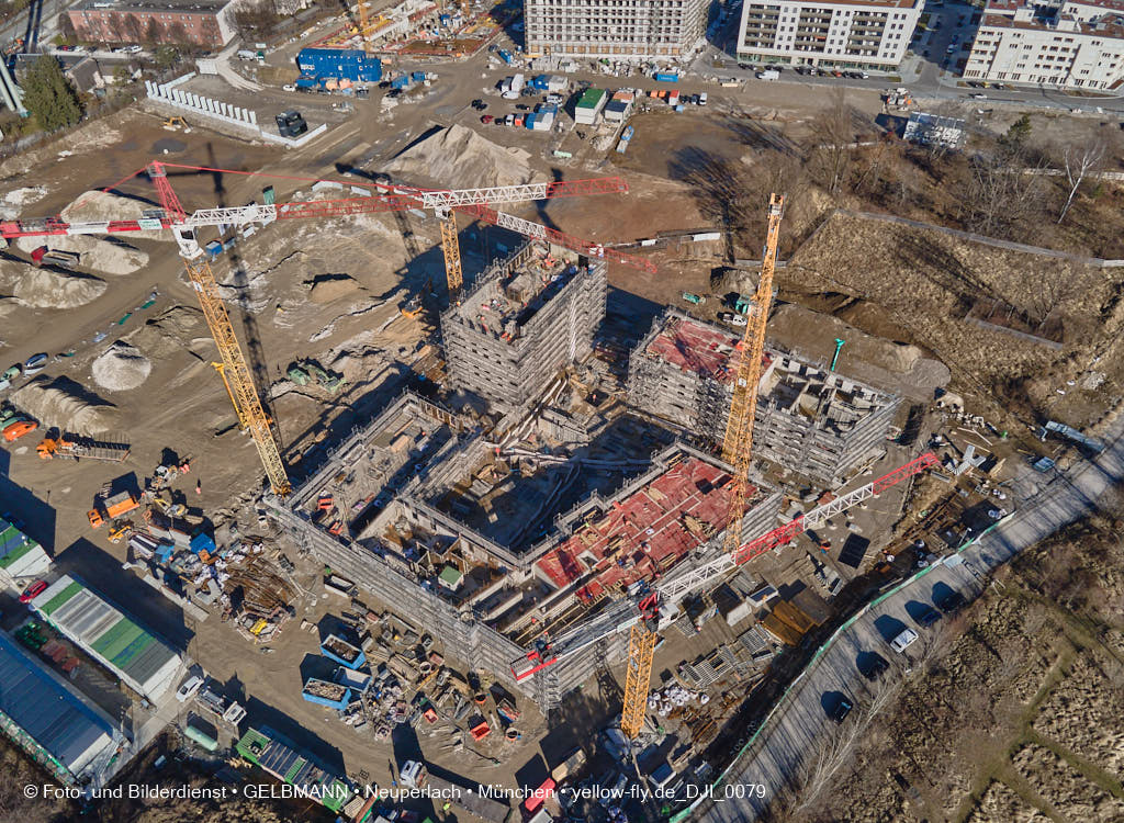 09.02.2022 - Baustelle Pandionverde in Neuperlach