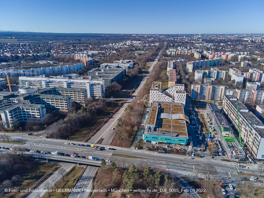09.02.2022 - Baustelle Montessori Schule in Neuperlach