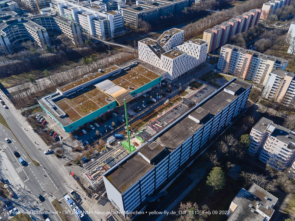 09.02.2022 - Baustelle Montessori Schule in Neuperlach