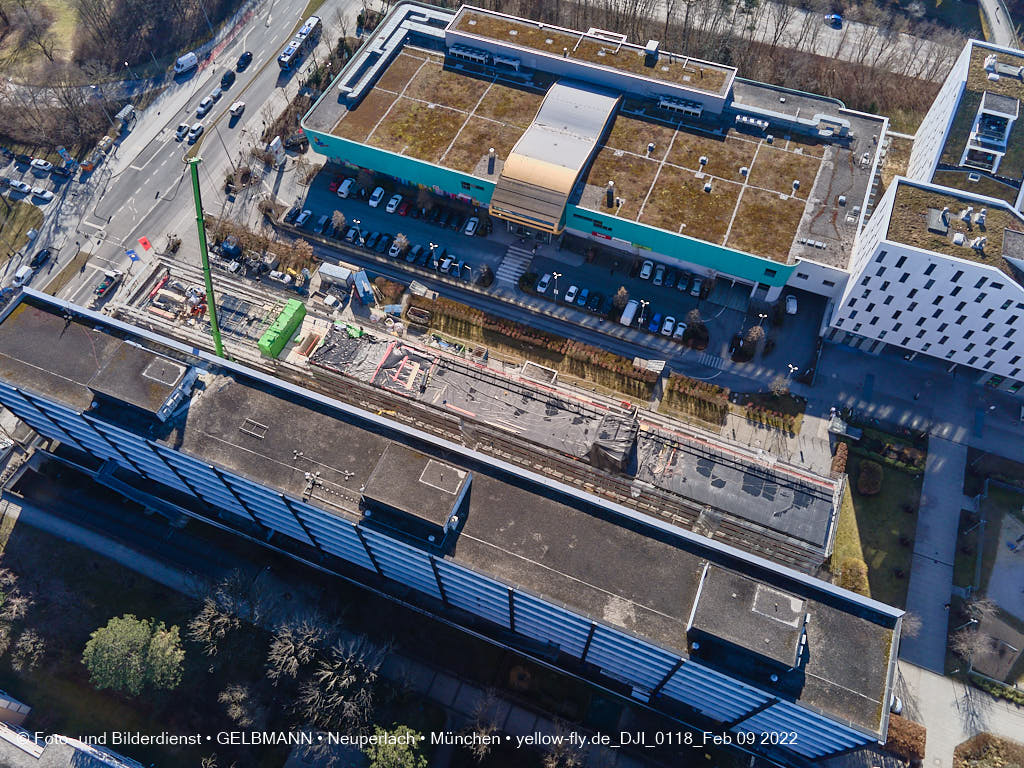 09.02.2022 - Baustelle Montessori Schule in Neuperlach
