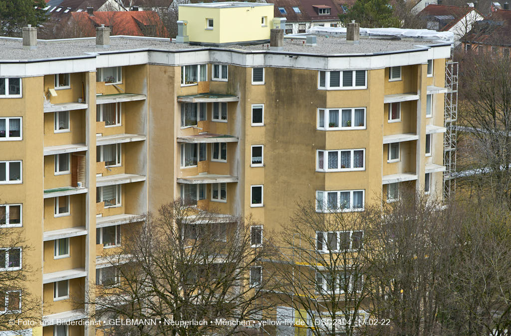 17.02.2022 - Kreissäge an der Großsanierung am Karl-Marx-Ring