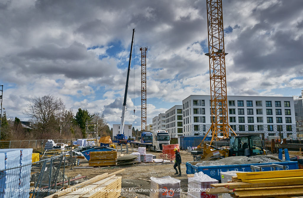 22.02.2019 - Townhouses auf dem Alexisquartier in München