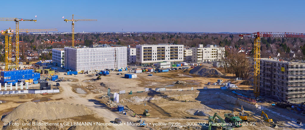 02.03.2022 - Neue Baugruben auf dem Piederstorfer Gelände