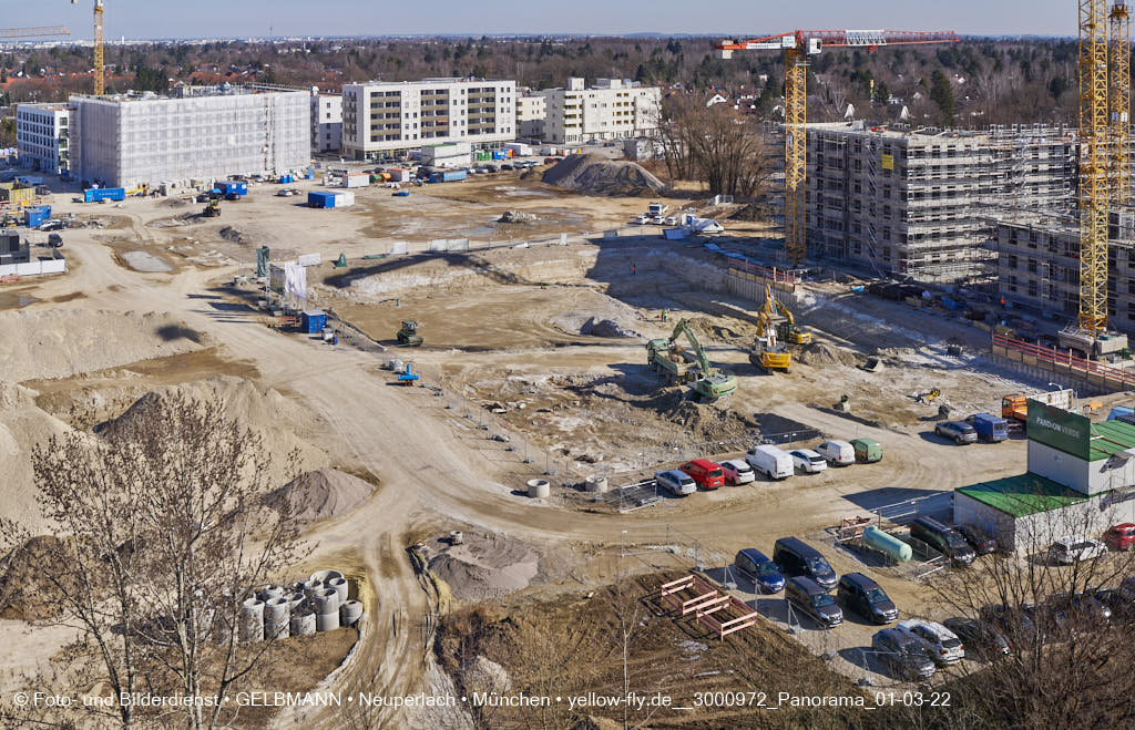 02.03.2022 - Neue Baugruben auf dem Piederstorfer Gelände