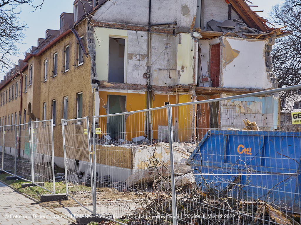 12.03.2022 - Abriss und Neubau der Maikäfersiedlung 