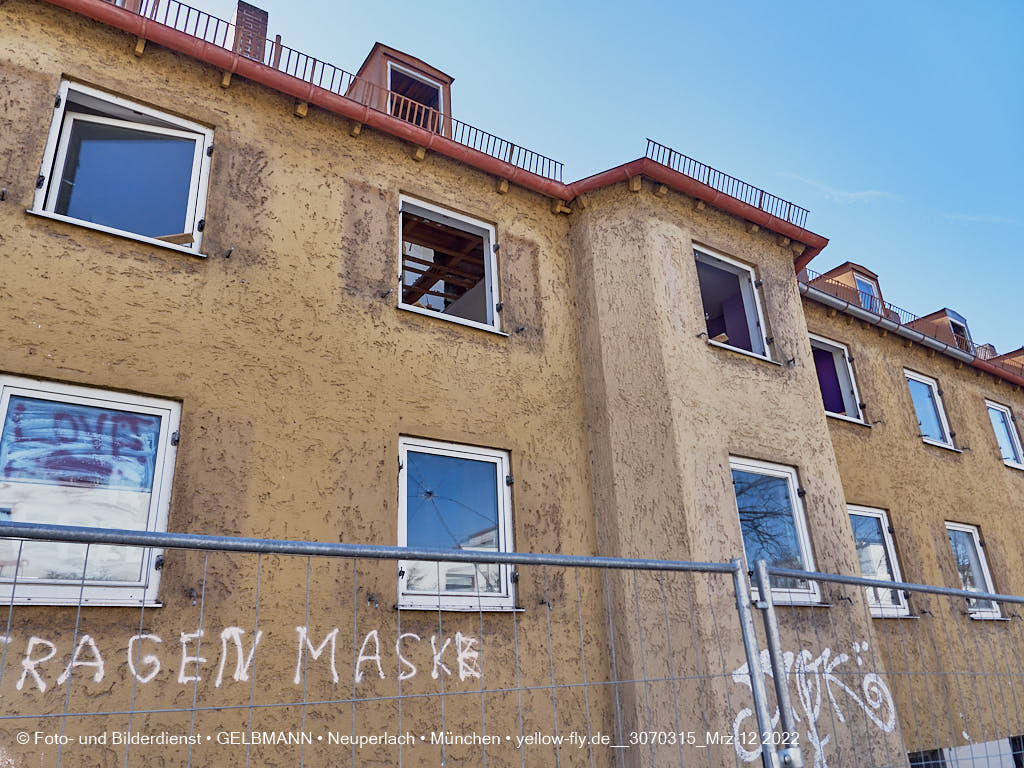 12.03.2022 - Abriss und Neubau der Maikäfersiedlung 