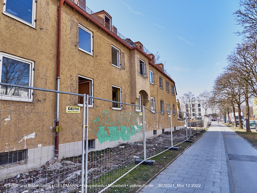 12.03.2022 - Abriss und Neubau der Maikäfersiedlung 