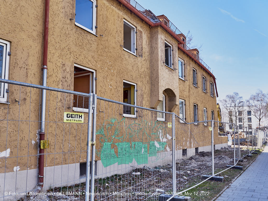 12.03.2022 - Abriss und Neubau der Maikäfersiedlung 