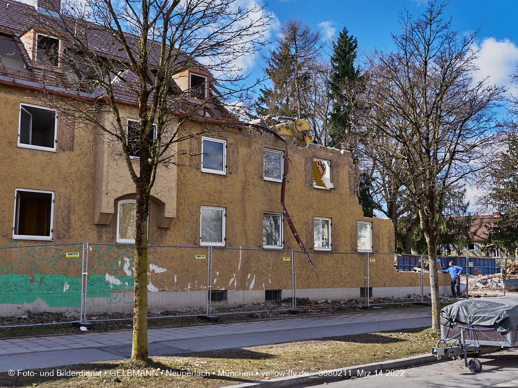 14.03.2022 - Abriss und Neubau der Maikäfersiedlung 