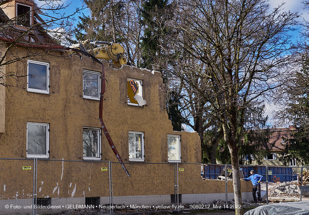 14.03.2022 - Abriss und Neubau der Maikäfersiedlung 