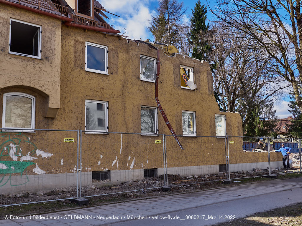14.03.2022 - Abriss und Neubau der Maikäfersiedlung 