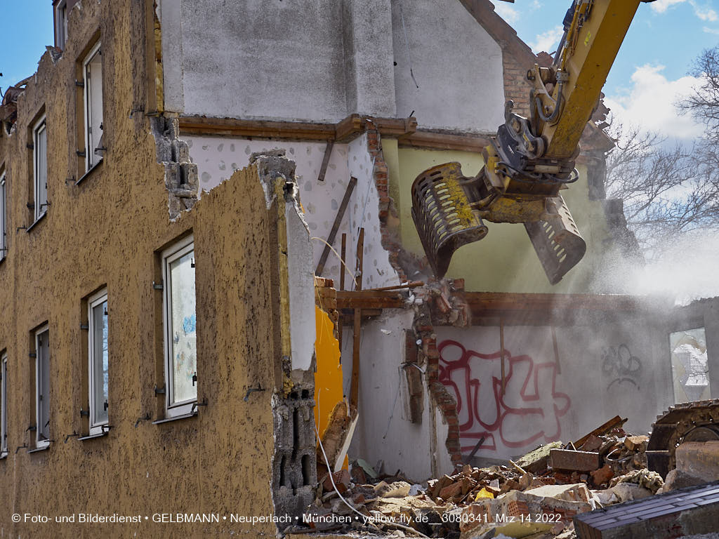 14.03.2022 - Abriss und Neubau der Maikäfersiedlung 