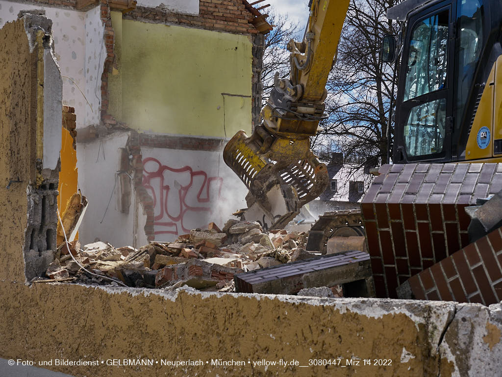 14.03.2022 - Abriss und Neubau der Maikäfersiedlung 