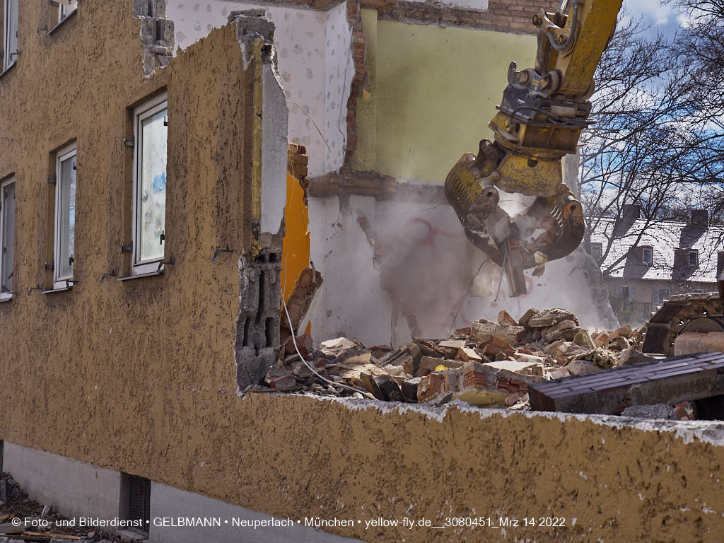 14.03.2022 - Abriss und Neubau der Maikäfersiedlung 