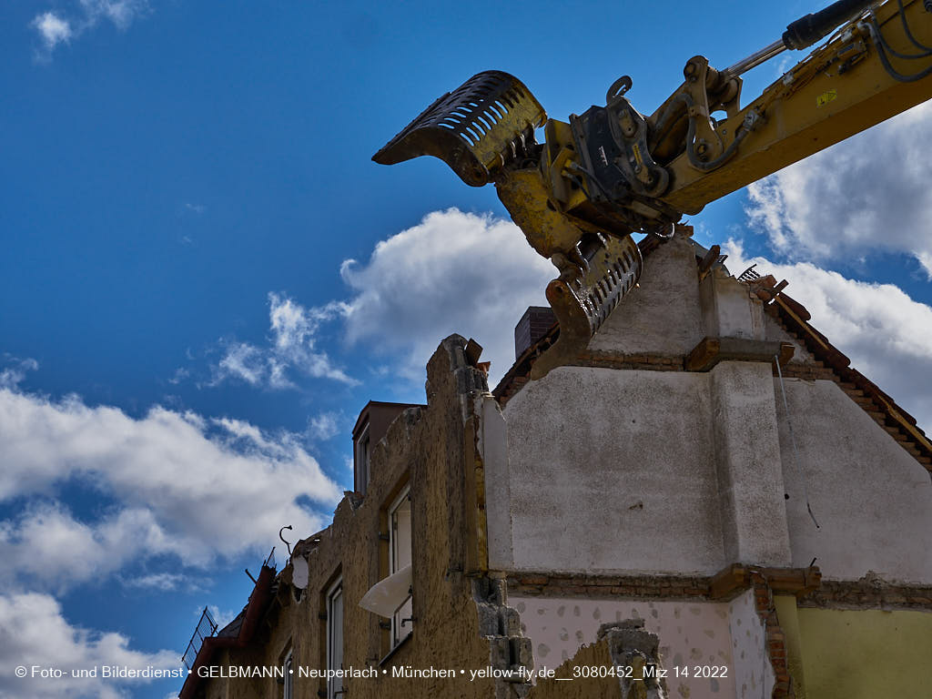 14.03.2022 - Abriss und Neubau der Maikäfersiedlung 