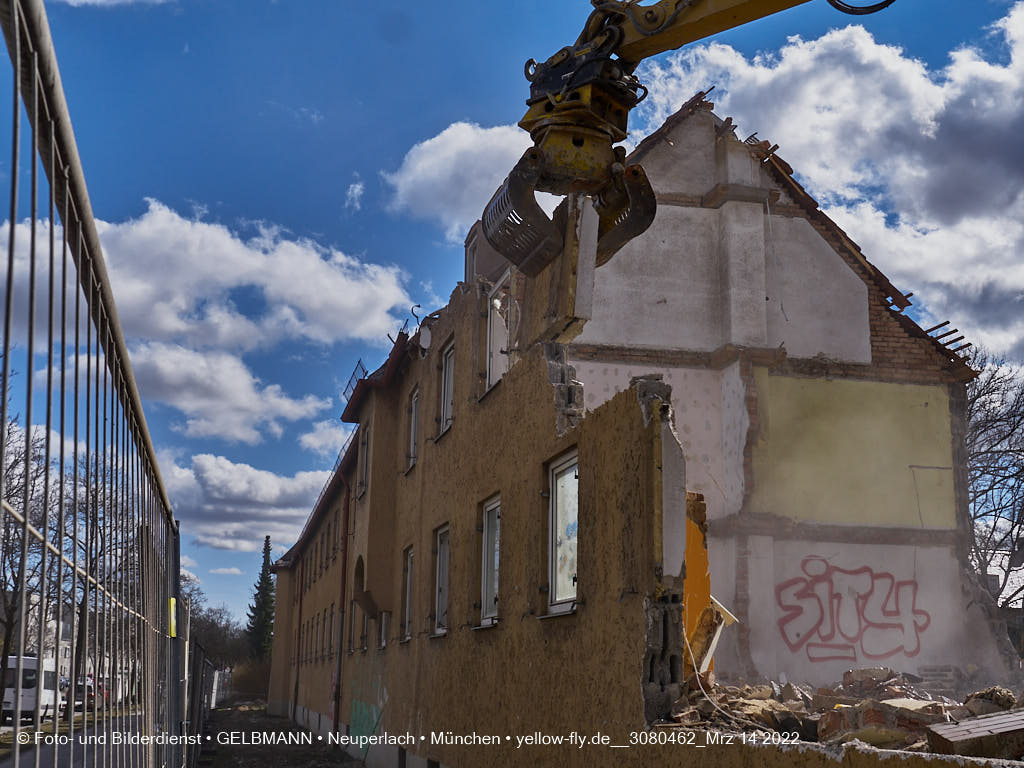 14.03.2022 - Abriss und Neubau der Maikäfersiedlung 
