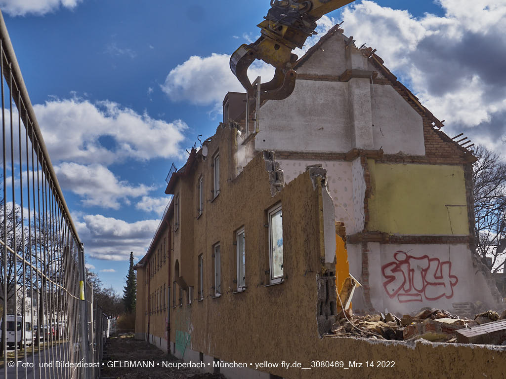 14.03.2022 - Abriss und Neubau der Maikäfersiedlung 