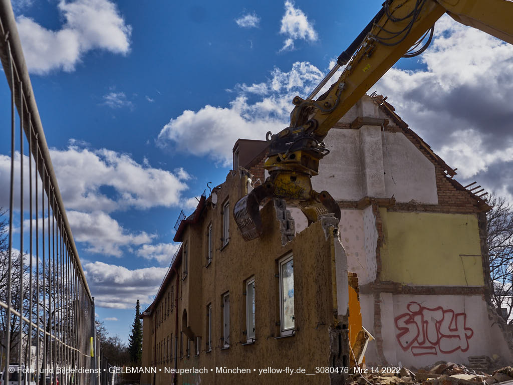 14.03.2022 - Abriss und Neubau der Maikäfersiedlung 