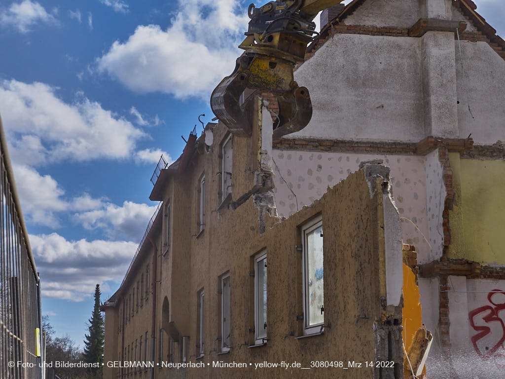 14.03.2022 - Abriss und Neubau der Maikäfersiedlung 