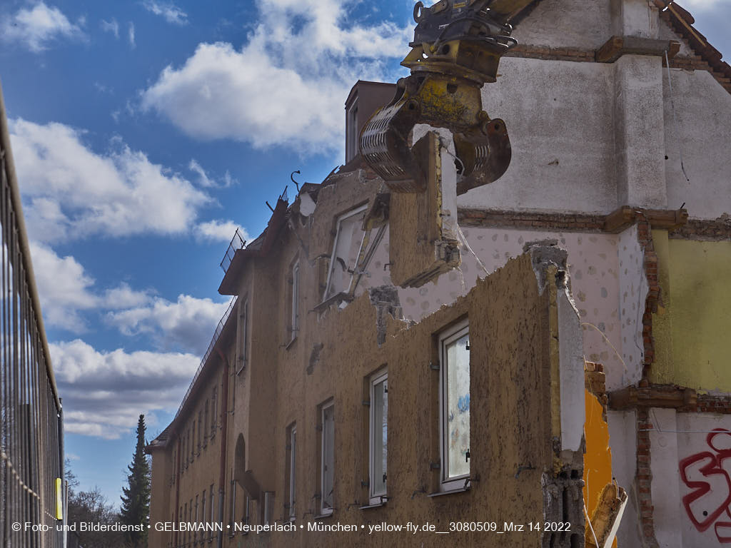 14.03.2022 - Abriss und Neubau der Maikäfersiedlung 