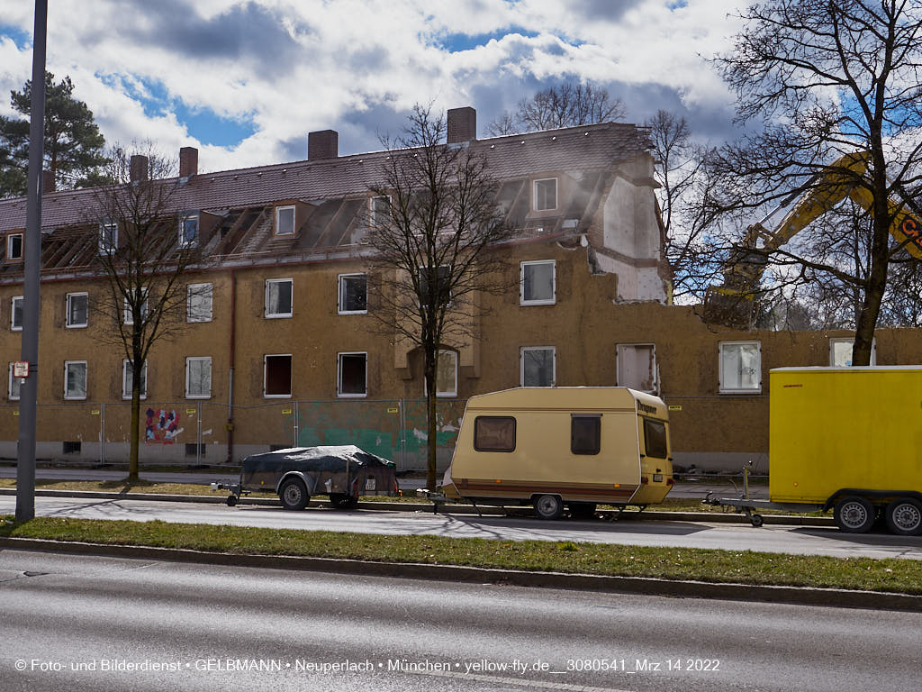 14.03.2022 - Abriss und Neubau der Maikäfersiedlung 