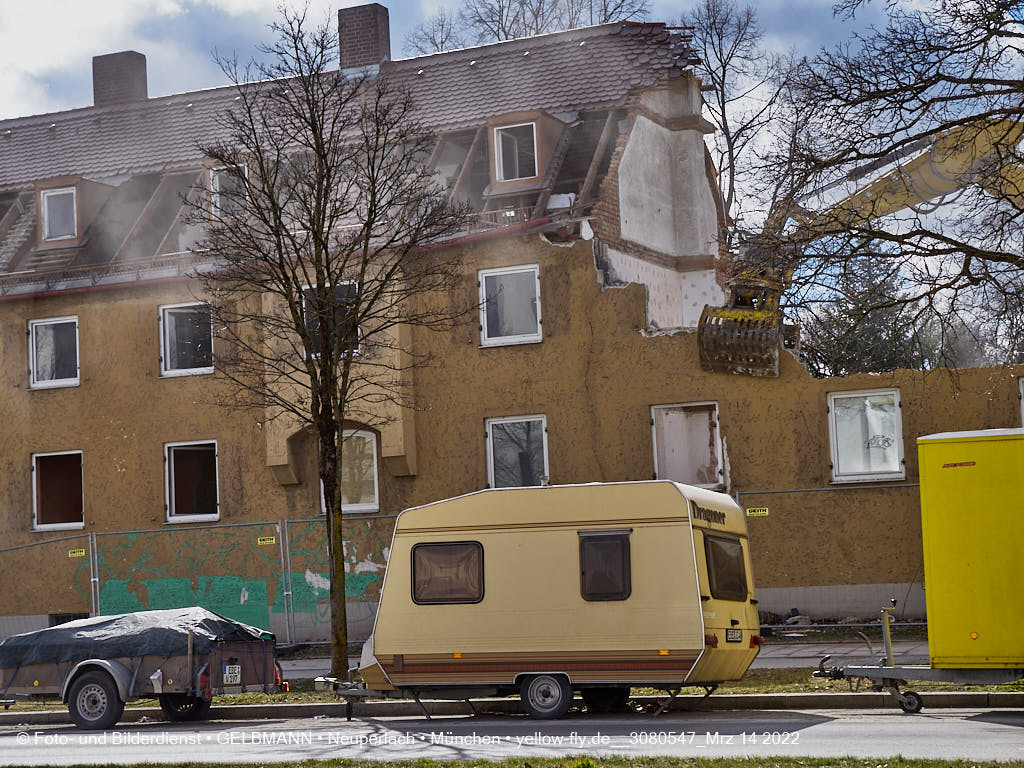 14.03.2022 - Abriss und Neubau der Maikäfersiedlung 
