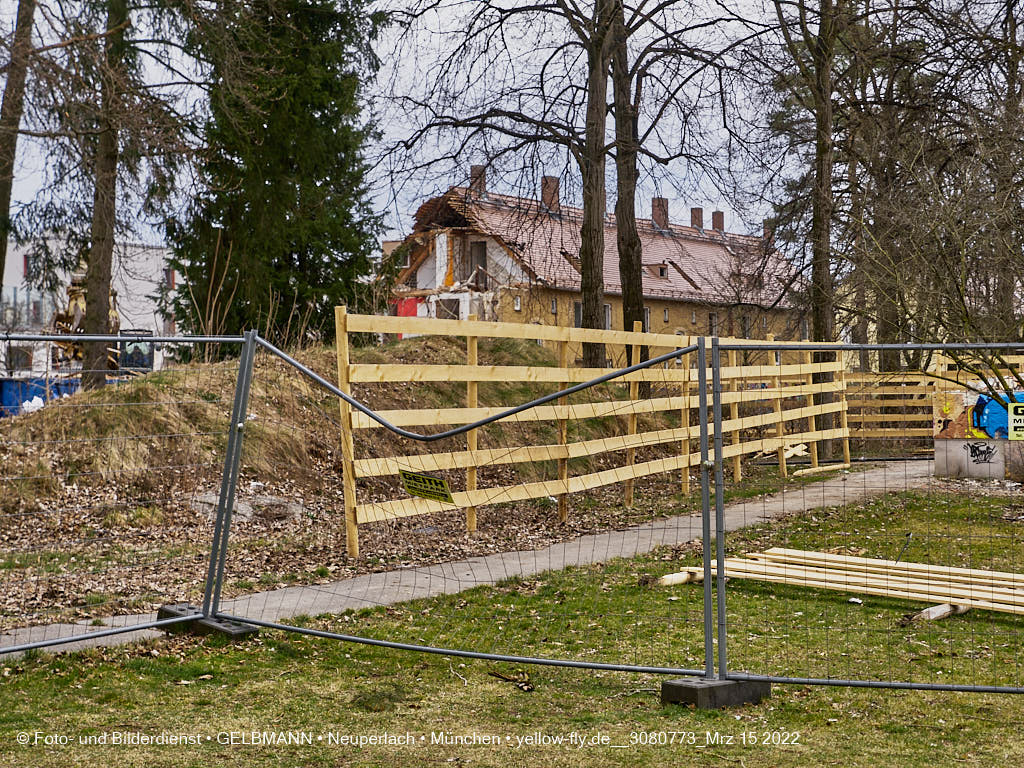 15.03.2022 - Abriss und Neubau der Maikäfersiedlung 