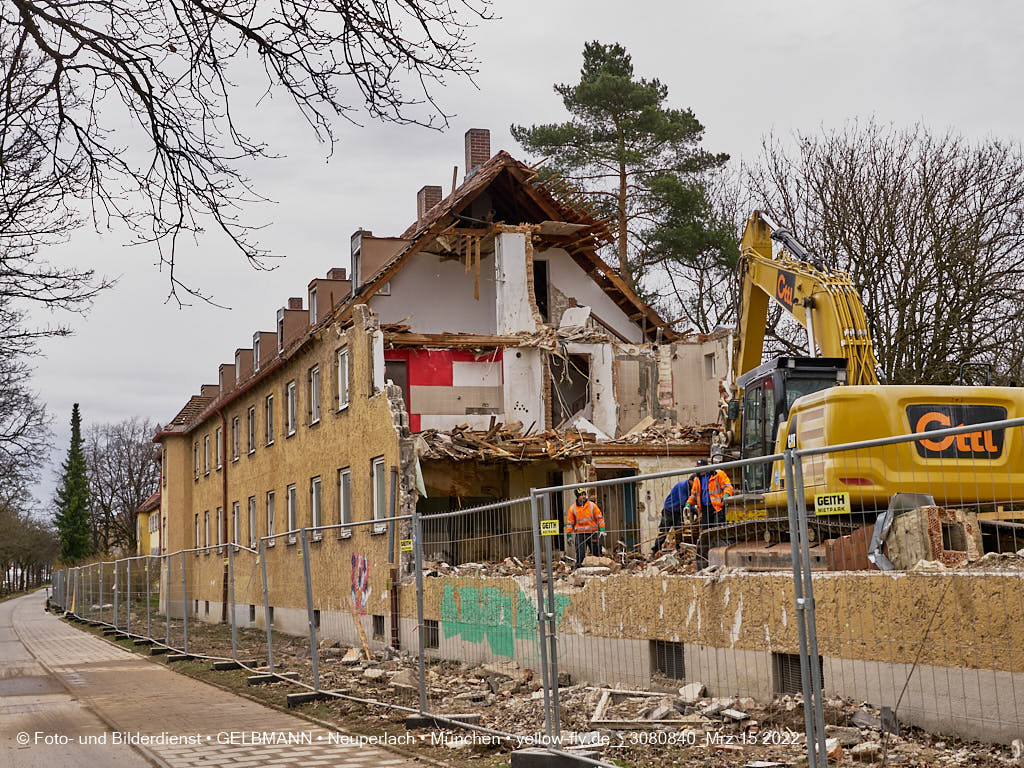 15.03.2022 - Abriss und Neubau der Maikäfersiedlung 