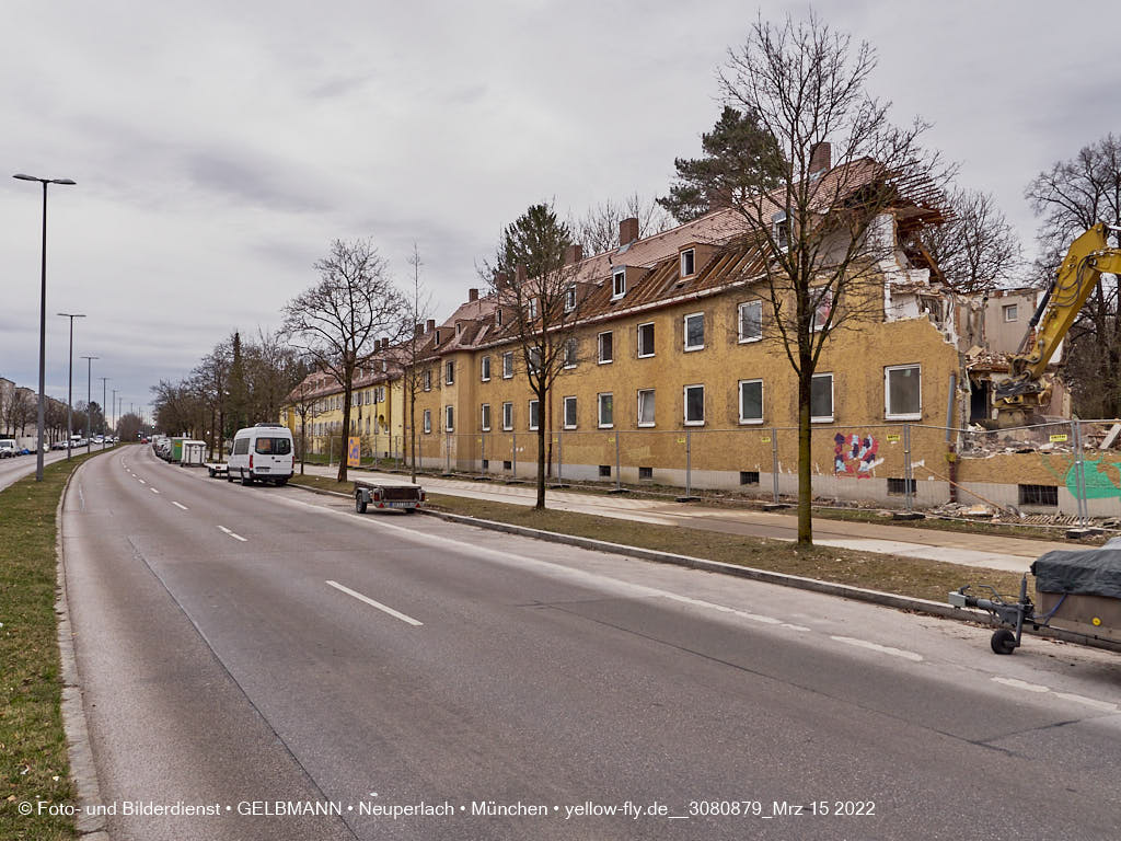 15.03.2022 - Abriss und Neubau der Maikäfersiedlung 