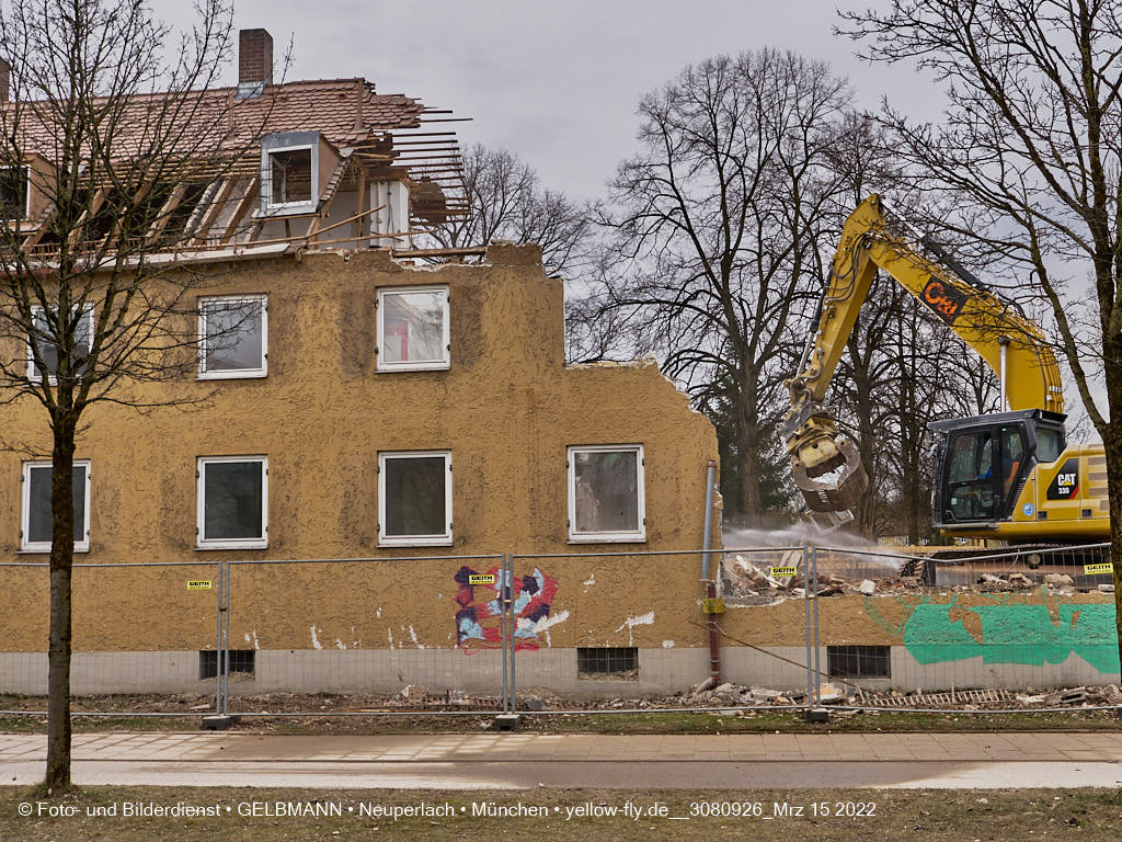 15.03.2022 - Abriss und Neubau der Maikäfersiedlung 