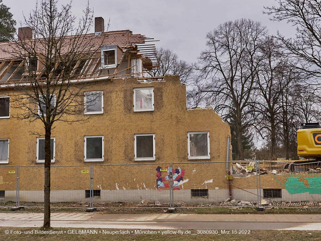 15.03.2022 - Abriss und Neubau der Maikäfersiedlung 