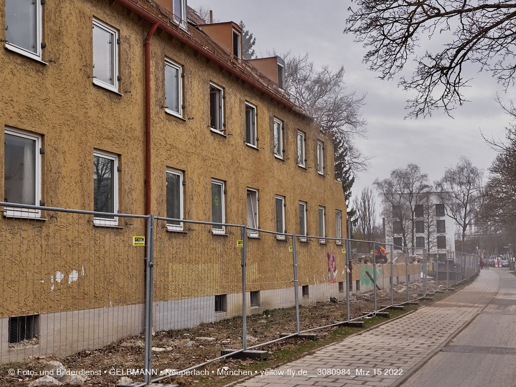 15.03.2022 - Abriss und Neubau der Maikäfersiedlung 